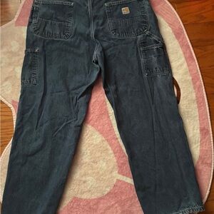 Carhartt Men's Dark Blue Cargo Pants